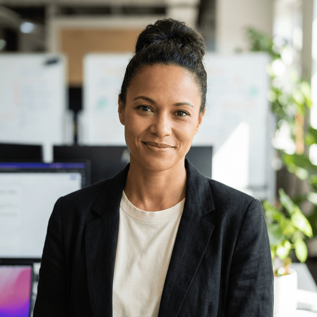 Portrait of a female executive director
